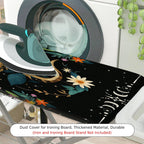 1-Piece Floral Snake Starry  Ironing Board Cover, Universal Size, Without Board