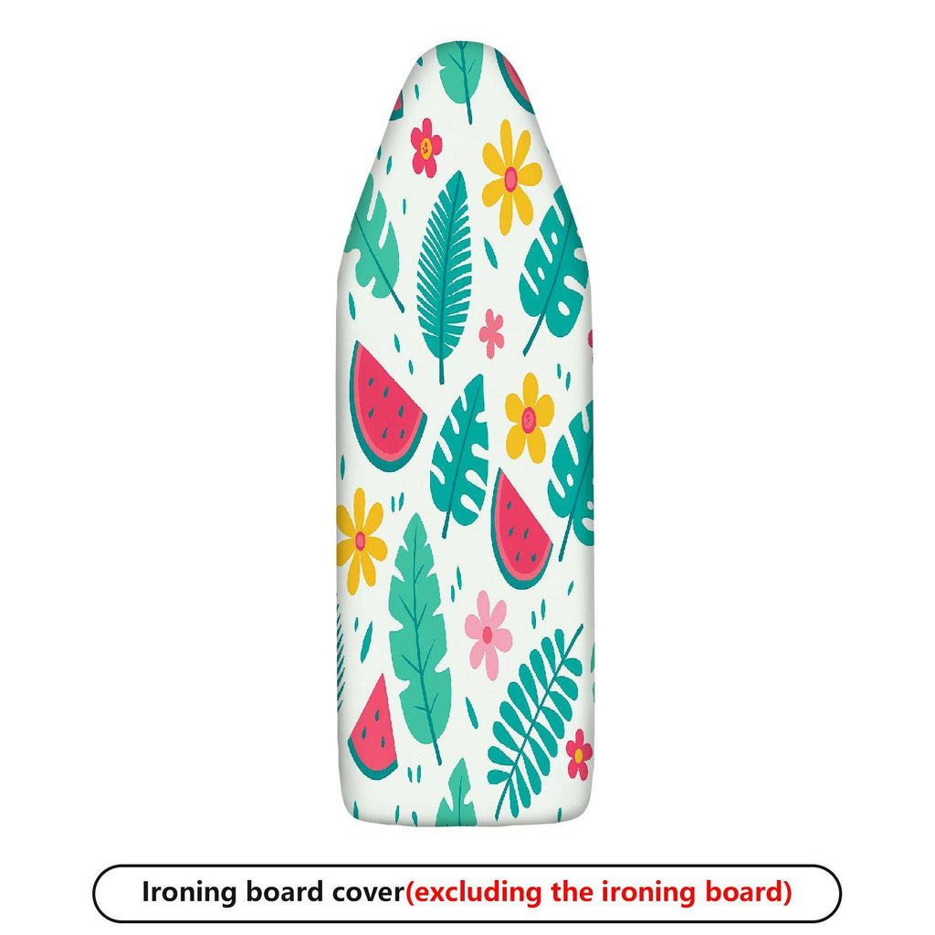 1-Piece Tropical Nature Floral Watermelon  Ironing Board Cover, Universal Size, Without Board