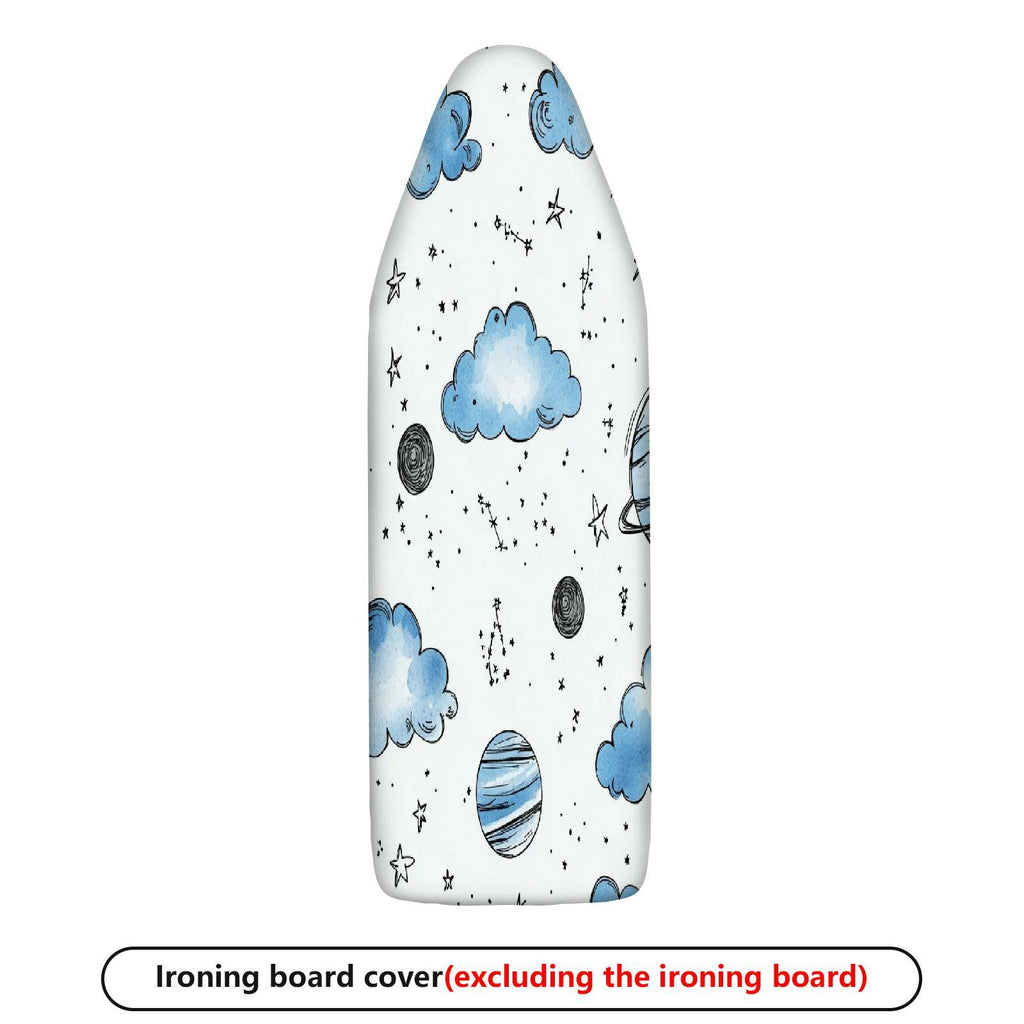 1-Piece Cloud Star Planet  Ironing Board Cover, Universal Size, Without Board