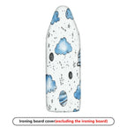 1-Piece Cloud Star Planet  Ironing Board Cover, Universal Size, Without Board