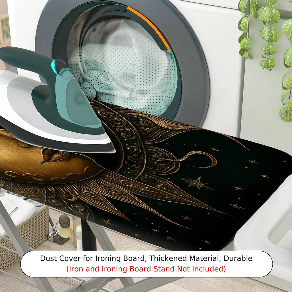 1-Piece Sun Moon Star  Ironing Board Cover, Universal Size, Without Board