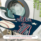 1-Piece Baseball Sports Stars  Ironing Board Cover, Universal Size, Without Board