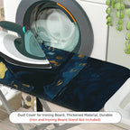 1-Piece Starry Night Cat Artistic  Ironing Board Cover, Universal Size, Without Board