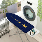 1-Piece Starry Night Blue Gold Starry Sky  Ironing Board Cover, Universal Size, Without Board