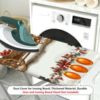 1-Piece Christmas Santa Sleigh Holiday  Ironing Board Cover, Universal Size, Without Board