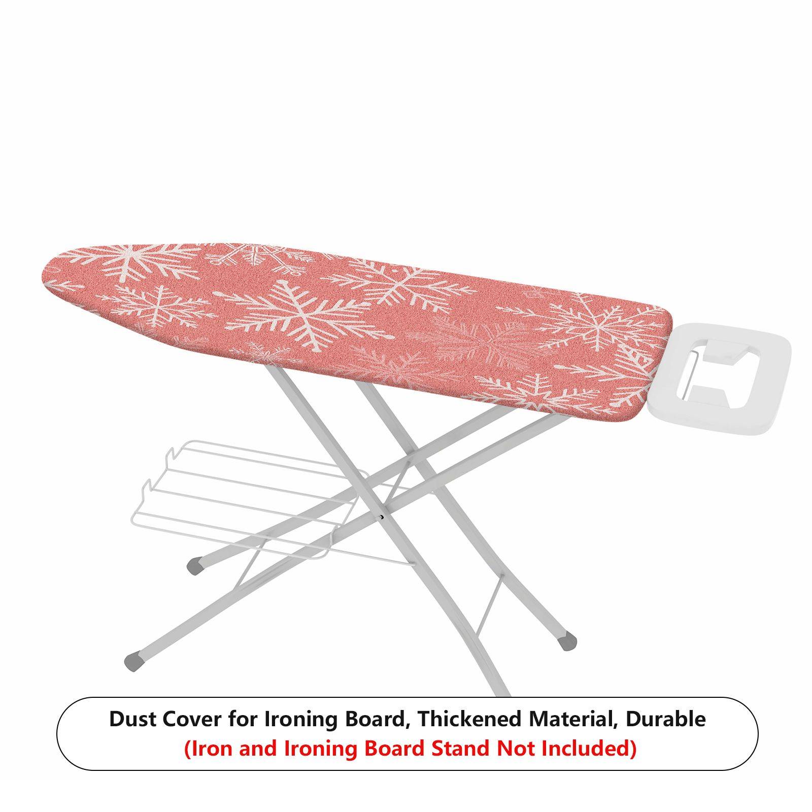 1-Piece Snowflake Christmas Winter  Ironing Board Cover, Universal Size, Without Board