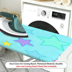 1-Piece Stars Multicolor Pastel  Ironing Board Cover, Universal Size, Without Board
