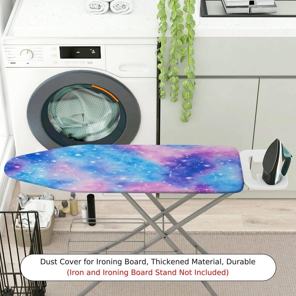 1-Piece Galaxy Sky Stars  Ironing Board Cover, Universal Size, Without Board