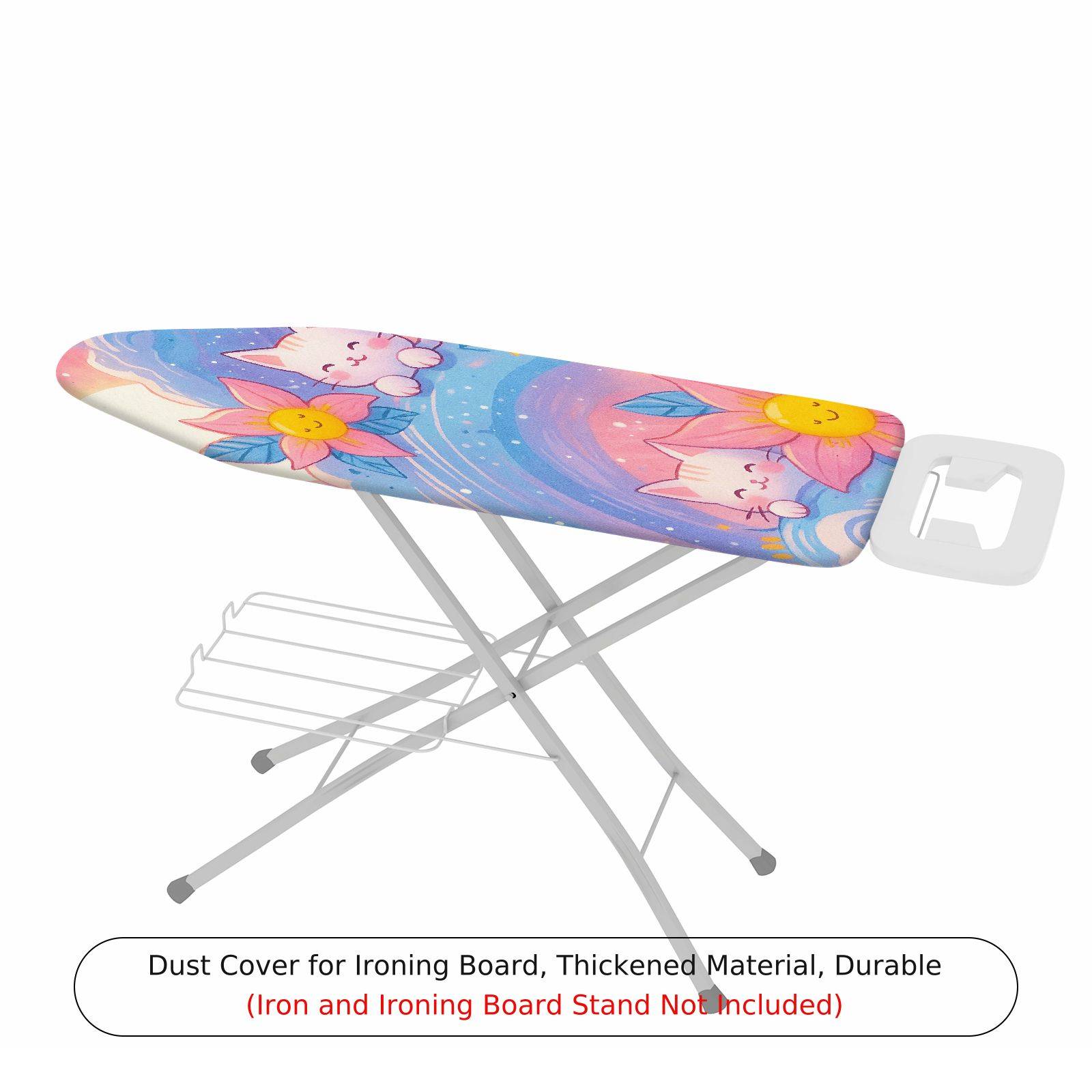 1-Piece Cute Floral Star  Ironing Board Cover, Universal Size, Without Board