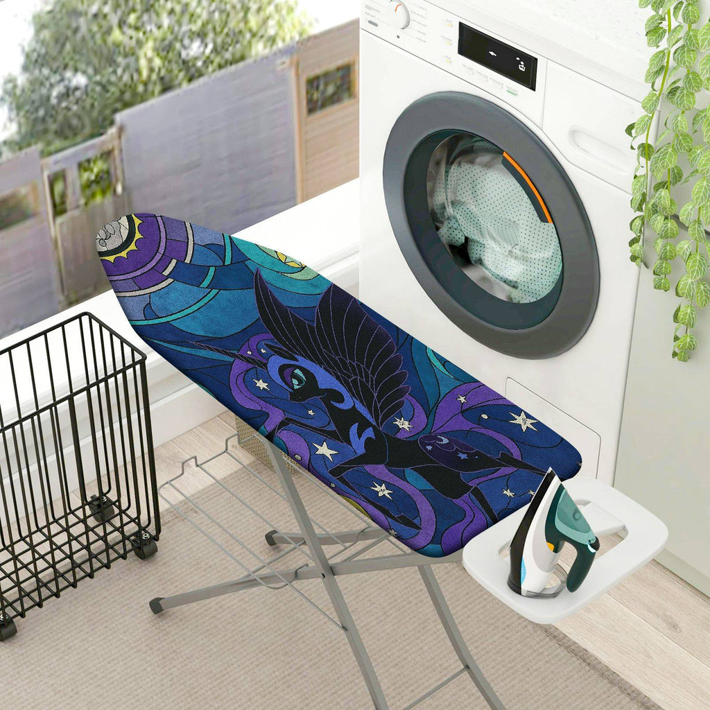 1-Piece Blue Moon Stars Night  Ironing Board Cover, Universal Size, Without Board