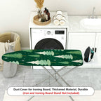 1-Piece Christmas Trees Green Stars  Ironing Board Cover, Universal Size, Without Board