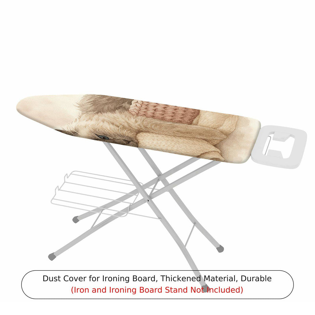1-Piece Cat Fur Blanket  Ironing Board Cover, Universal Size, Without Board