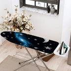 1-Piece Galaxy Moon Stars  Ironing Board Cover, Universal Size, Without Board