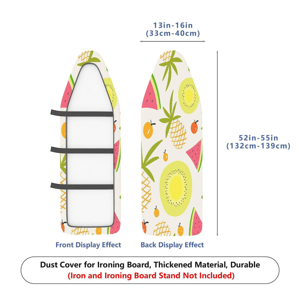 1-Piece Fruit Tropical Summer  Ironing Board Cover, Universal Size, Without Board