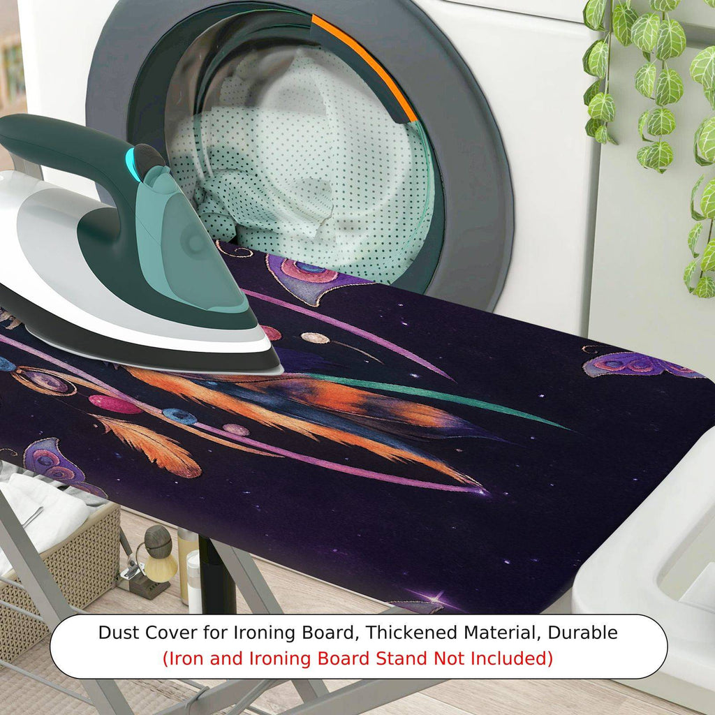 1-Piece Dreamcatcher Feathers Love  Ironing Board Cover, Universal Size, Without Board