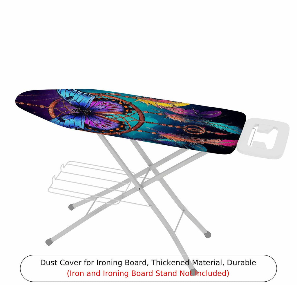1-Piece Butterfly Feather Dreamcatcher  Ironing Board Cover, Universal Size, Without Board