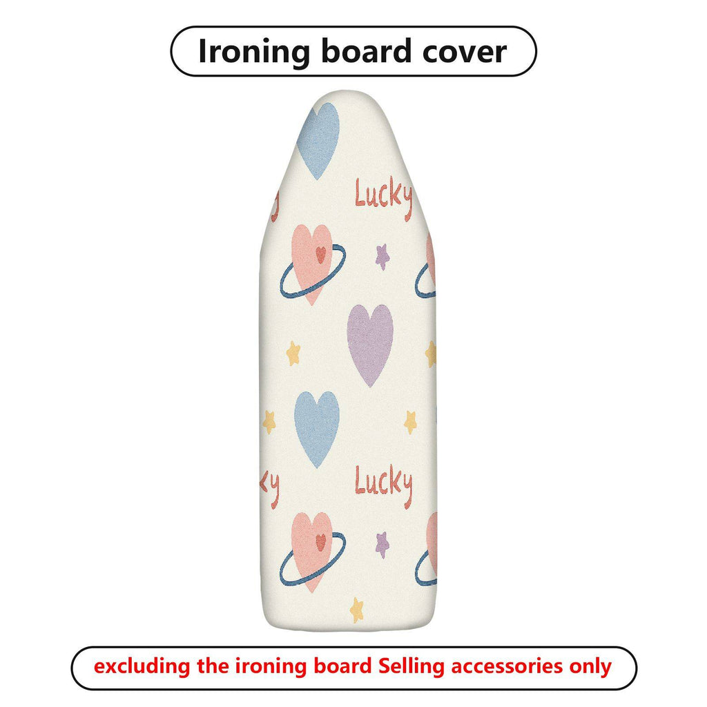 1-Piece Heart Star Planet  Ironing Board Cover, Universal Size, Without Board