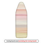 1-Piece Pastel Striped Gradient  Ironing Board Cover, Universal Size, Without Board