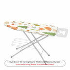 1-Piece Forest Animals Fox Deer  Ironing Board Cover, Universal Size, Without Board