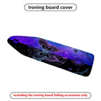 1-Piece Butterfly Galaxy Stars  Ironing Board Cover, Universal Size, Without Board