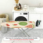 1-Piece with Fruit Pattern, Watermelon, Strawberry, Cherry, Household  Ironing Board Cover, Universal Size, Without Board