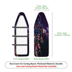 1-Piece Galaxy Dreamcatcher Stars  Ironing Board Cover, Universal Size, Without Board