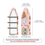 1-Piece Christmas Gingerbread Candy  Ironing Board Cover, Universal Size, Without Board