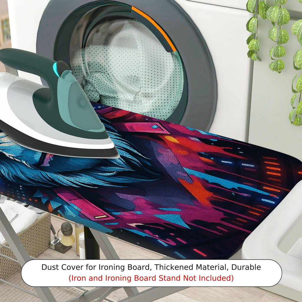 1-Piece Animal Art Funky Gorilla  Ironing Board Cover, Universal Size, Without Board