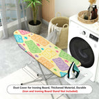 1-Piece Bear Star Colorful  Ironing Board Cover, Universal Size, Without Board