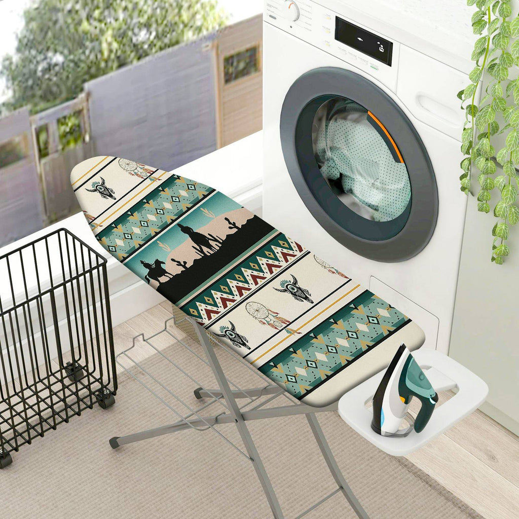 1-Piece Bohemian Geometric Dreamcatcher  Ironing Board Cover, Universal Size, Without Board