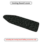1-Piece Leopard Print Animal Pattern Stylish  Ironing Board Cover, Universal Size, Without Board