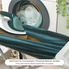 1-Piece Sleeping Cat Cozy Blue  Ironing Board Cover, Universal Size, Without Board