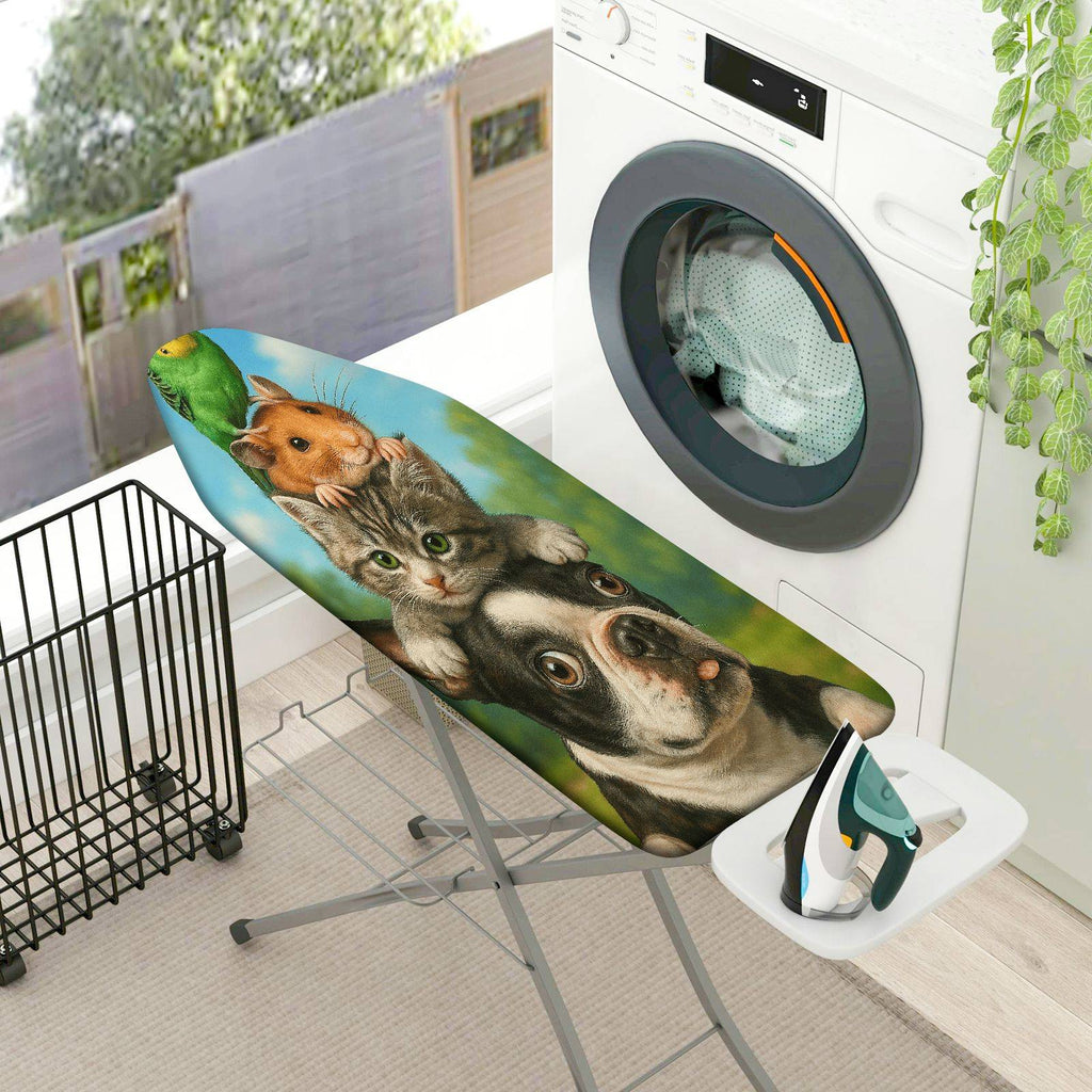 1-Piece Animal Pet Cat Dog  Ironing Board Cover, Universal Size, Without Board