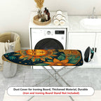 1-Piece Floral Sun Moon Star  Ironing Board Cover, Universal Size, Without Board