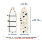1-Piece Heart Star Floral  Ironing Board Cover, Universal Size, Without Board