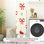 1-Piece Bow Cherry Star  Ironing Board Cover, Universal Size, Without Board