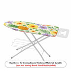 1-Piece Tropical Floral Pineapple  Ironing Board Cover, Universal Size, Without Board