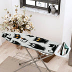 1-Piece Quirky Halloween Black Cats  Ironing Board Cover, Universal Size, Without Board