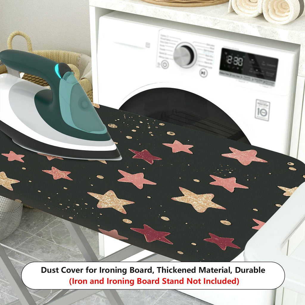1-Piece Starry Pattern Colorful Star Glitter  Ironing Board Cover, Universal Size, Without Board