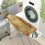 1-Piece Cat Floral Art  Ironing Board Cover, Universal Size, Without Board
