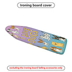 1-Piece Dog Love Pattern  Ironing Board Cover, Universal Size, Without Board