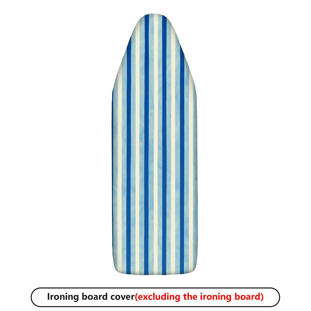 1-Piece Blue Striped Pattern Simple Modern  Ironing Board Cover, Universal Size, Without Board