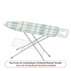 1-Piece Plaid Star Nice Day  Ironing Board Cover, Universal Size, Without Board