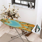 1-Piece Cat Heart Blue  Ironing Board Cover, Universal Size, Without Board