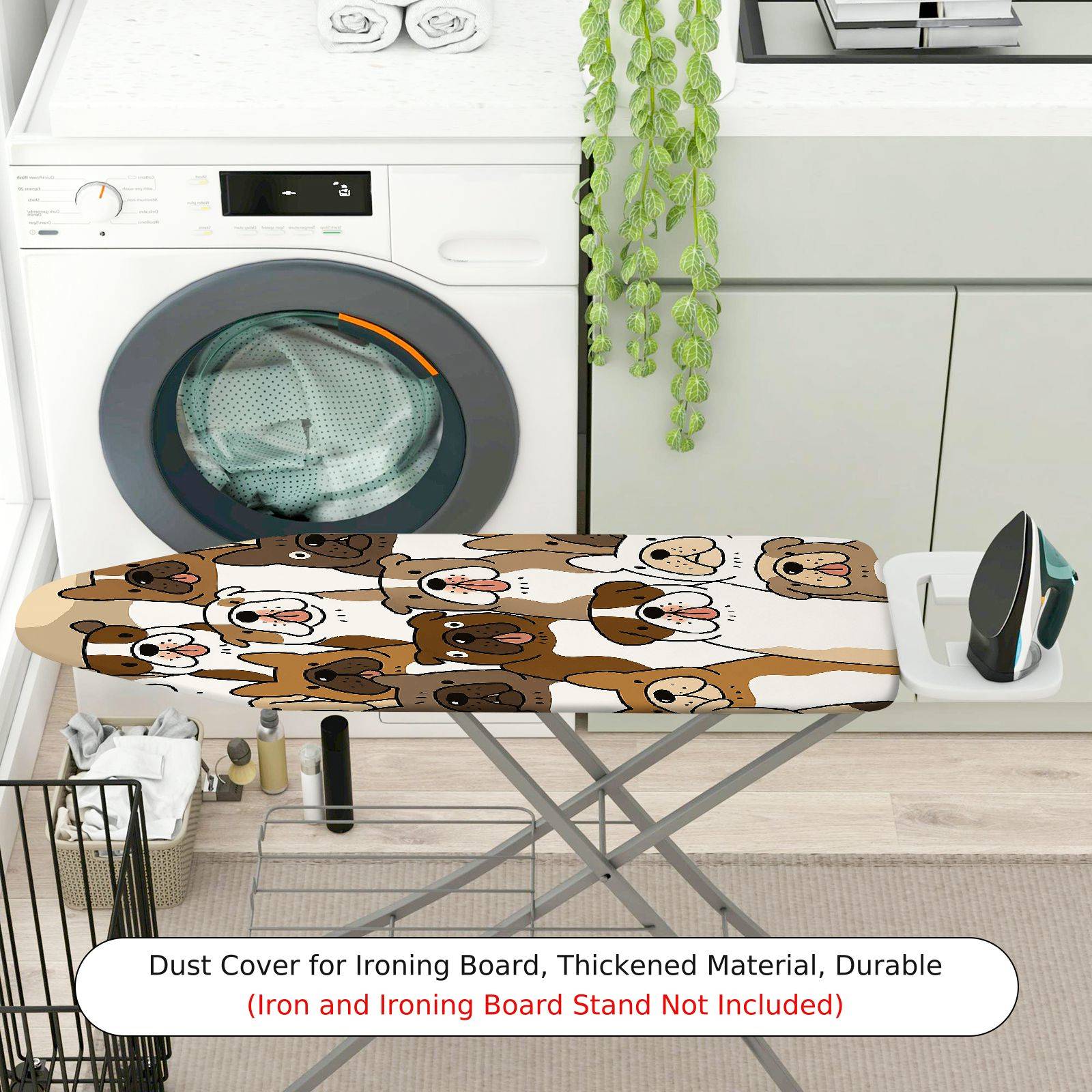 1-Piece Dog Pattern  Animal  Ironing Board Cover, Universal Size, Without Board