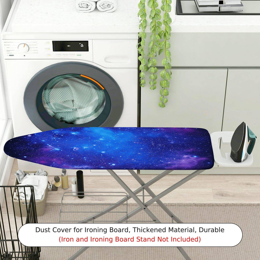 1-Piece Galaxy Starry Nebula  Ironing Board Cover, Universal Size, Without Board