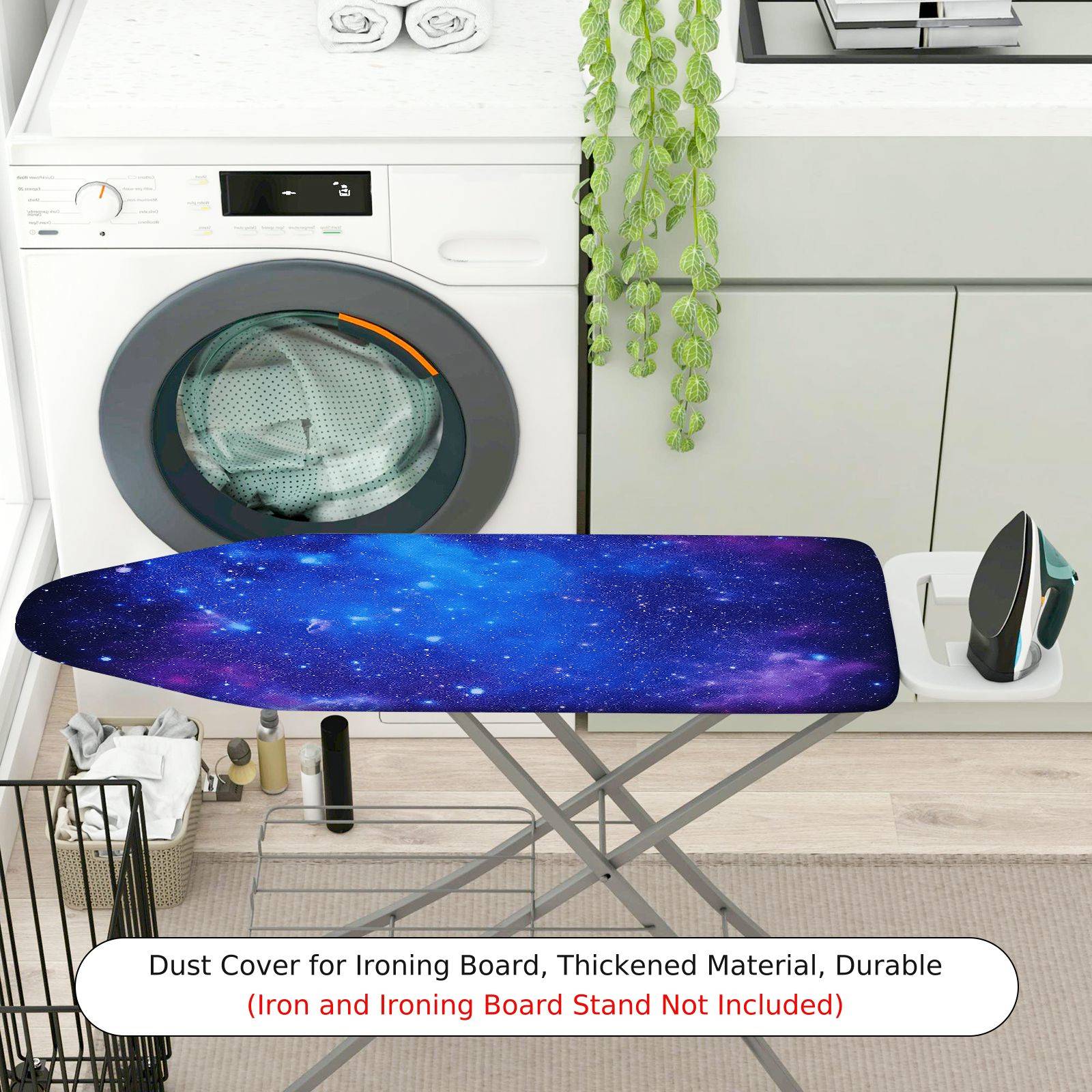 1-Piece Galaxy Starry Nebula  Ironing Board Cover, Universal Size, Without Board