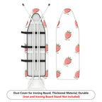 1-Piece Strawberry Print Love Heart Cute  Ironing Board Cover, Universal Size, Without Board