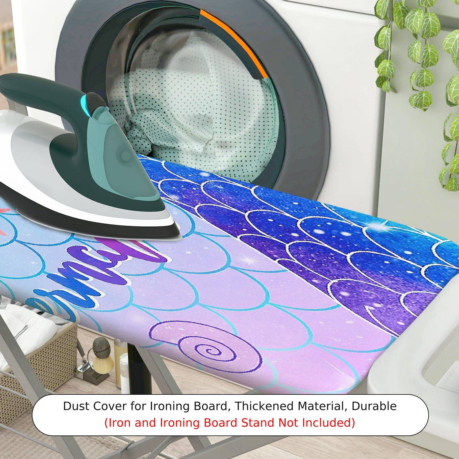1-Piece Starfish Fantasy  Ironing Board Cover, Universal Size, Without Board