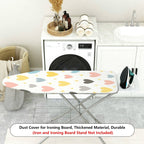 1-Piece Heart Star Pattern Pastel Design  Ironing Board Cover, Universal Size, Without Board